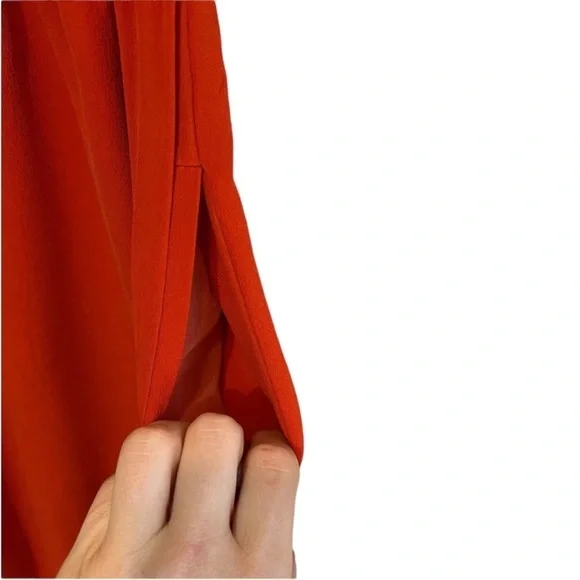 Babaton silk mini dress, sleeveless rounded hem, size XS excellent condition - Picture 8 of 10